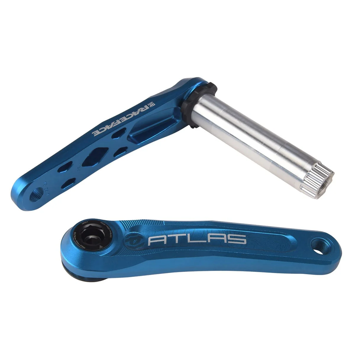 Korby RACE FACE ATLAS CINCH 83 mm kaseta niebieska