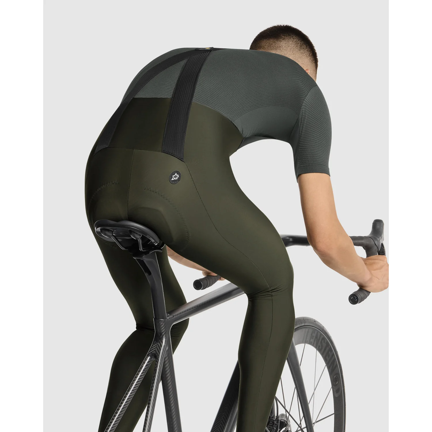 Koszulka ASSOS MILLE GT SPRING FALL S11 Deep Green Bib Tight - Image 9