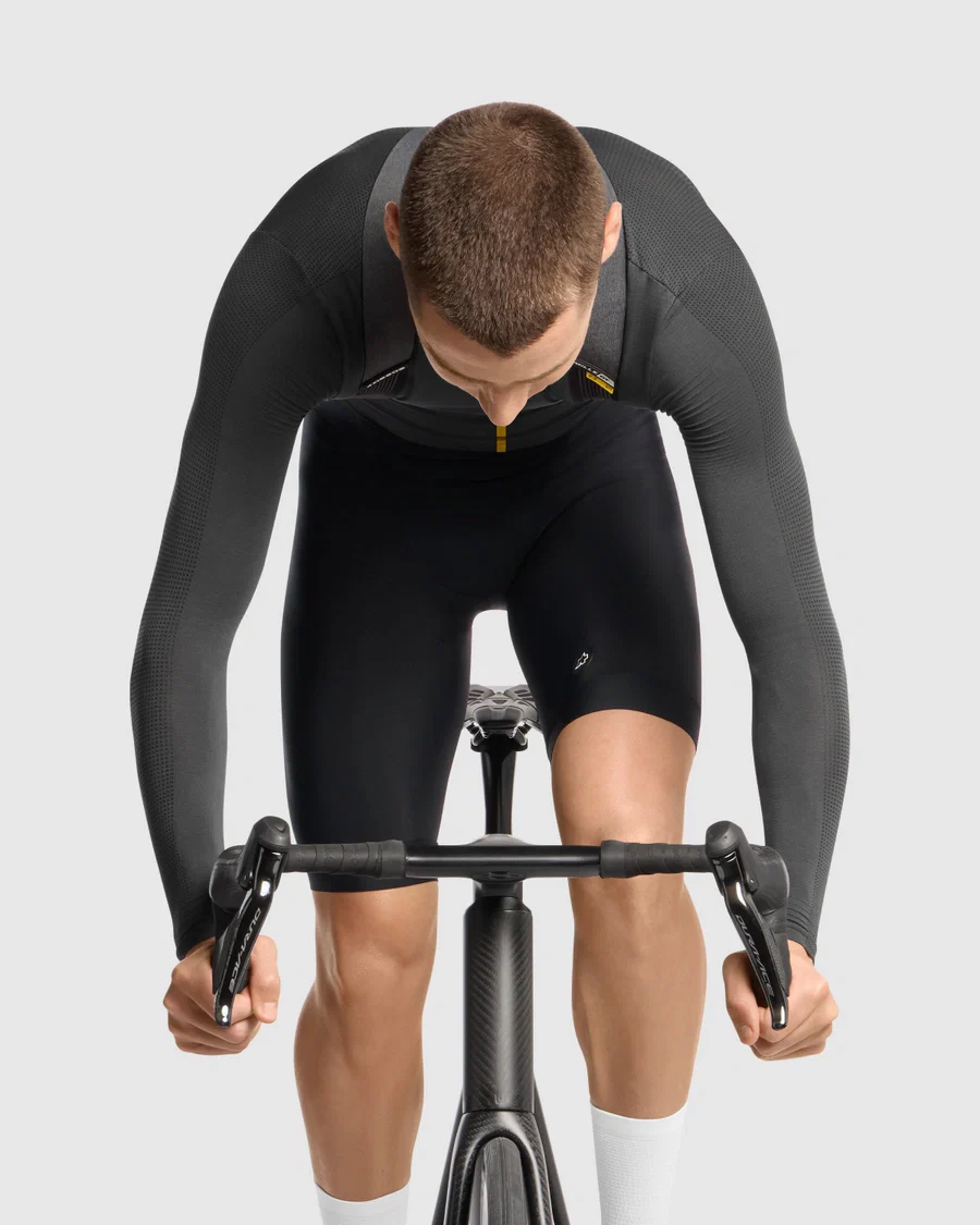 Koszulka ASSOS MILLE GTS SPRING FALL S11 Bib Tight czarna - Image 8