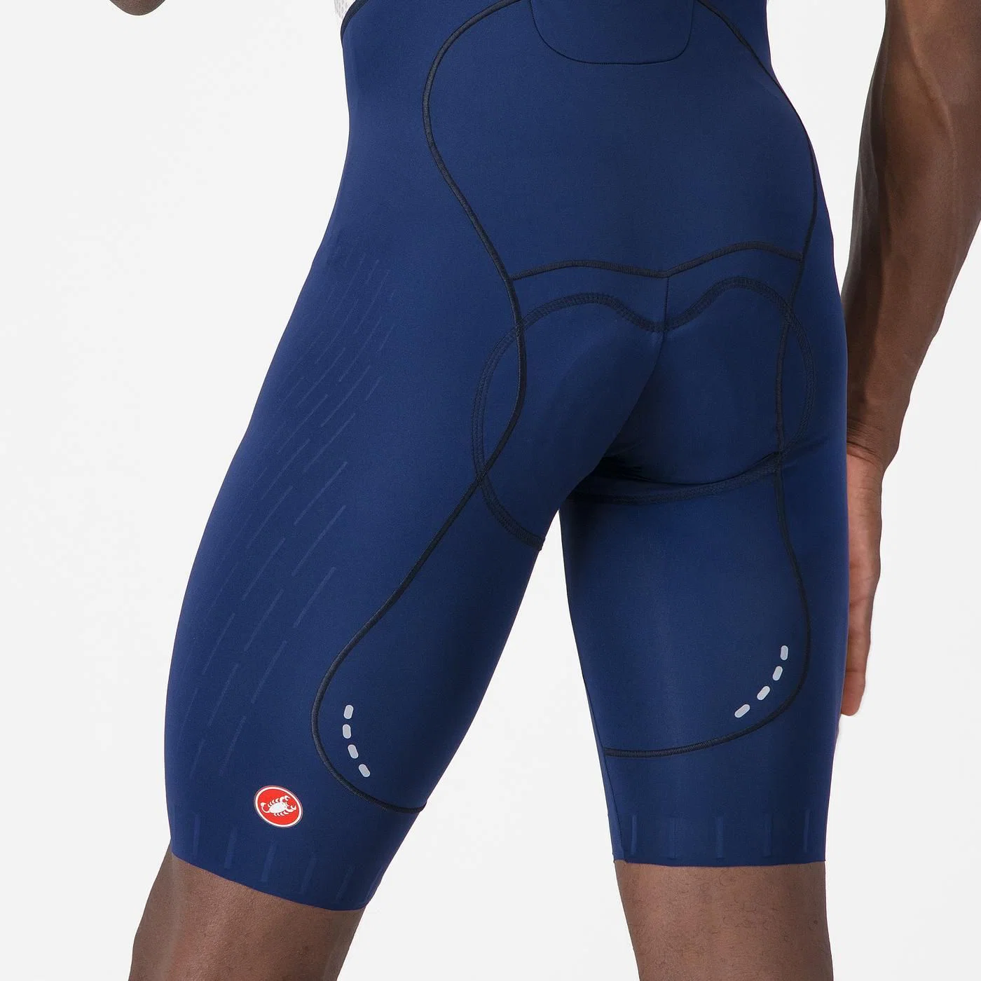 Koszulka CASTELLI FREE AERO RACE S Navy Bib Tight - Image 5