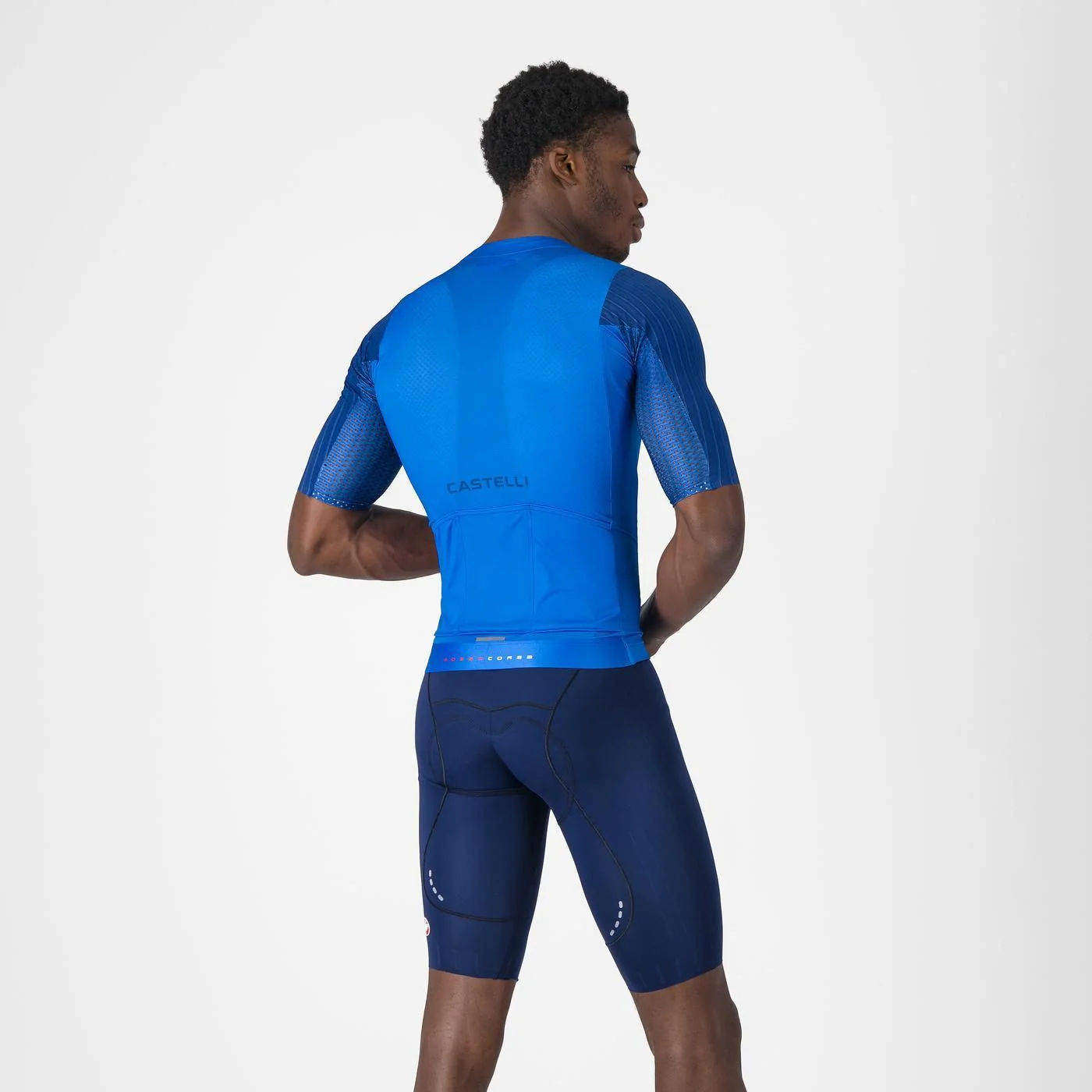 Koszulka CASTELLI FREE AERO RACE S Navy Bib Tight - Image 8