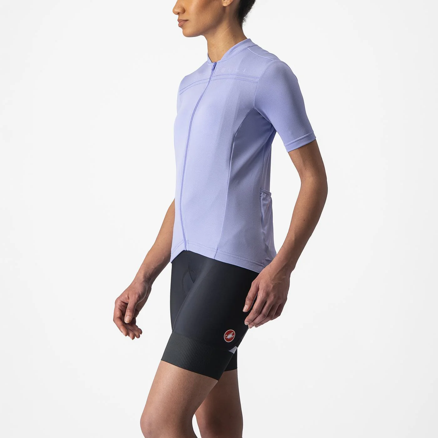 CASTELLI ANIMA 4 Koszulka damska z krótkim rękawem fioletowa - Image 4