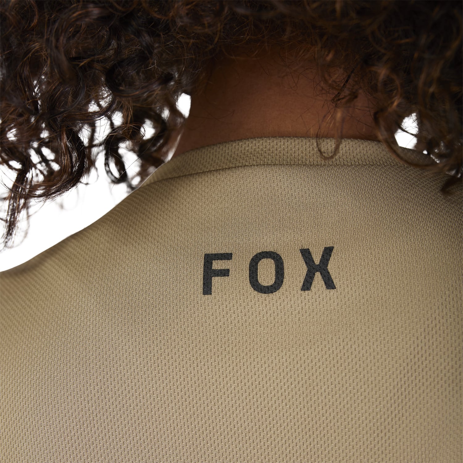 Damska koszulka FOX RANGER HEAD z krótkim rękawem, beżowa - Image 6