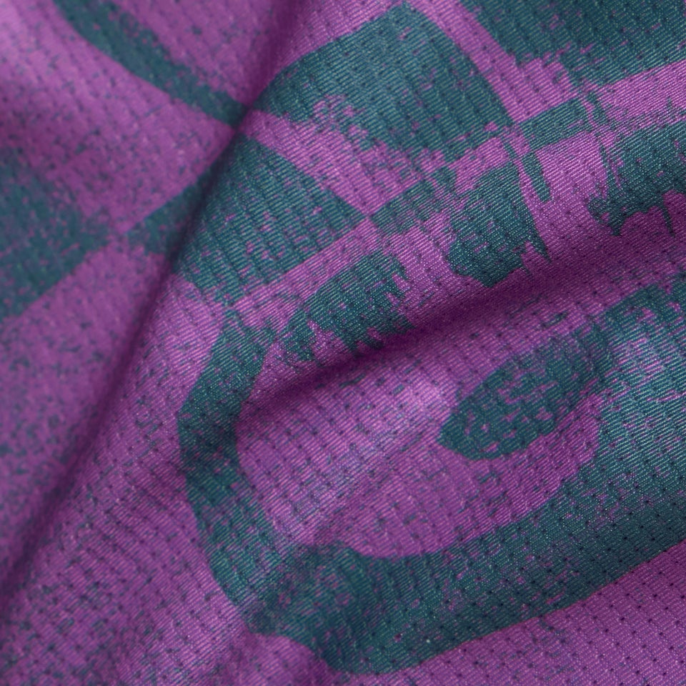 Koszulka damska z krótkim rękawem ENDURA SINGLETRACK PRINT fioletowa - Image 6