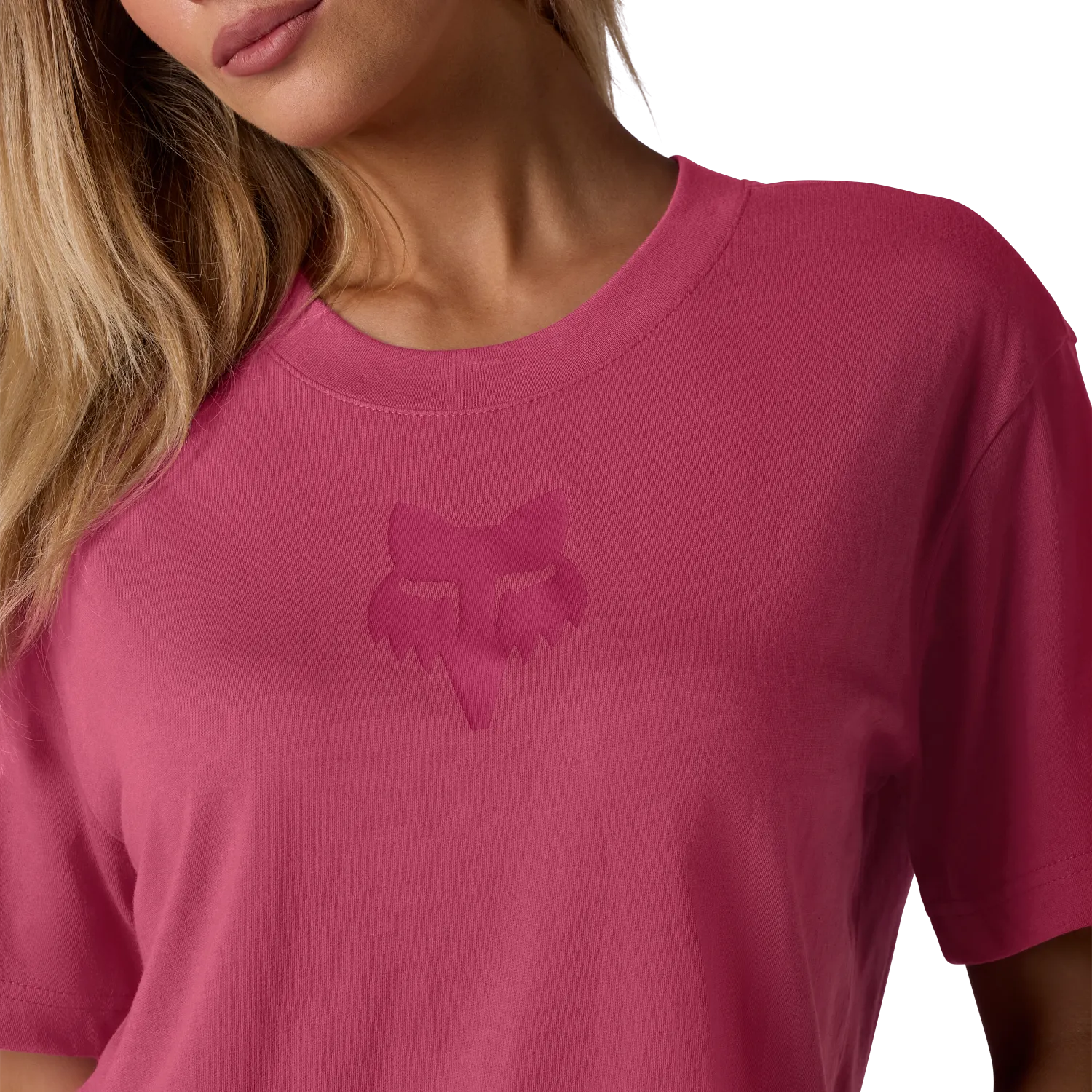 Koszulka damska FOX HEAD z krótkim rękawem Berry Pink - Image 5
