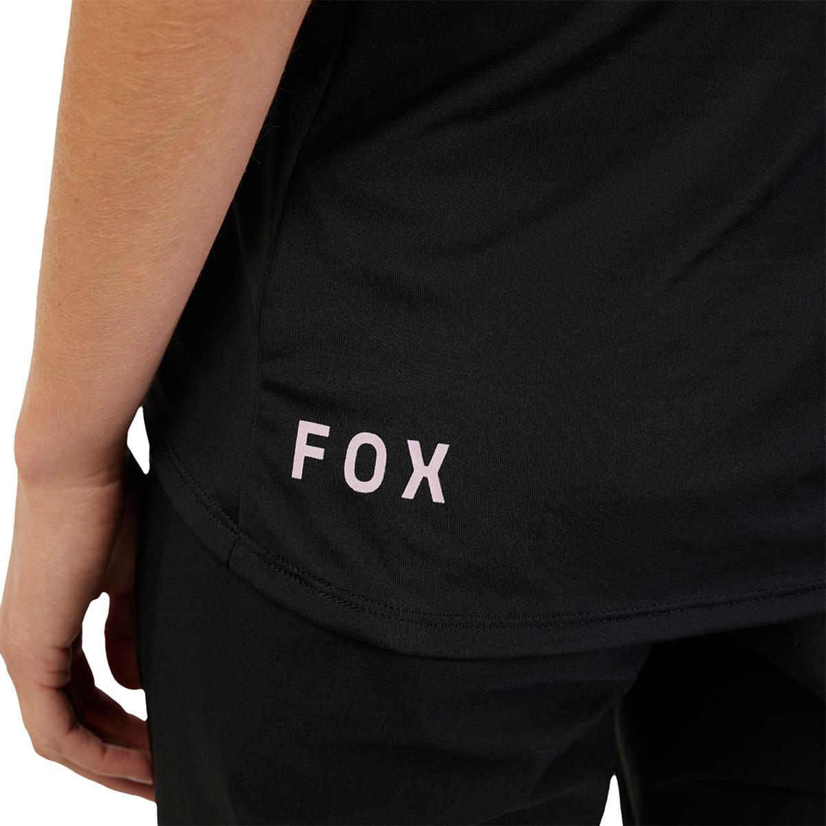 Koszulka damska z krótkim rękawem FOX RANGER czarna - Image 3