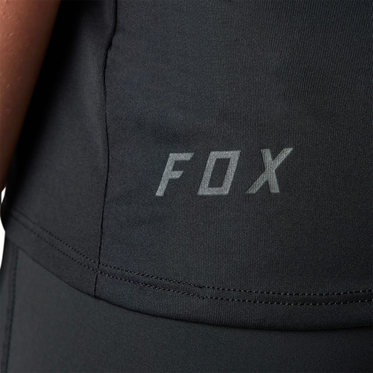 Koszulka damska z krótkim rękawem FOX RANGER czarna - Image 4