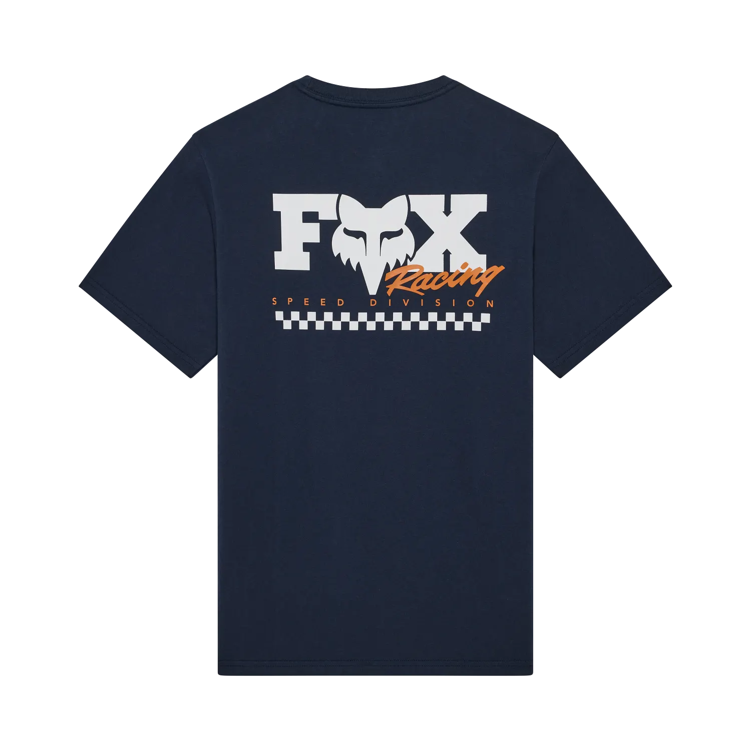 FOX CHECKER 195 ORYGINALNA koszulka z krótkim rękawem Midnight Blue - Image 2