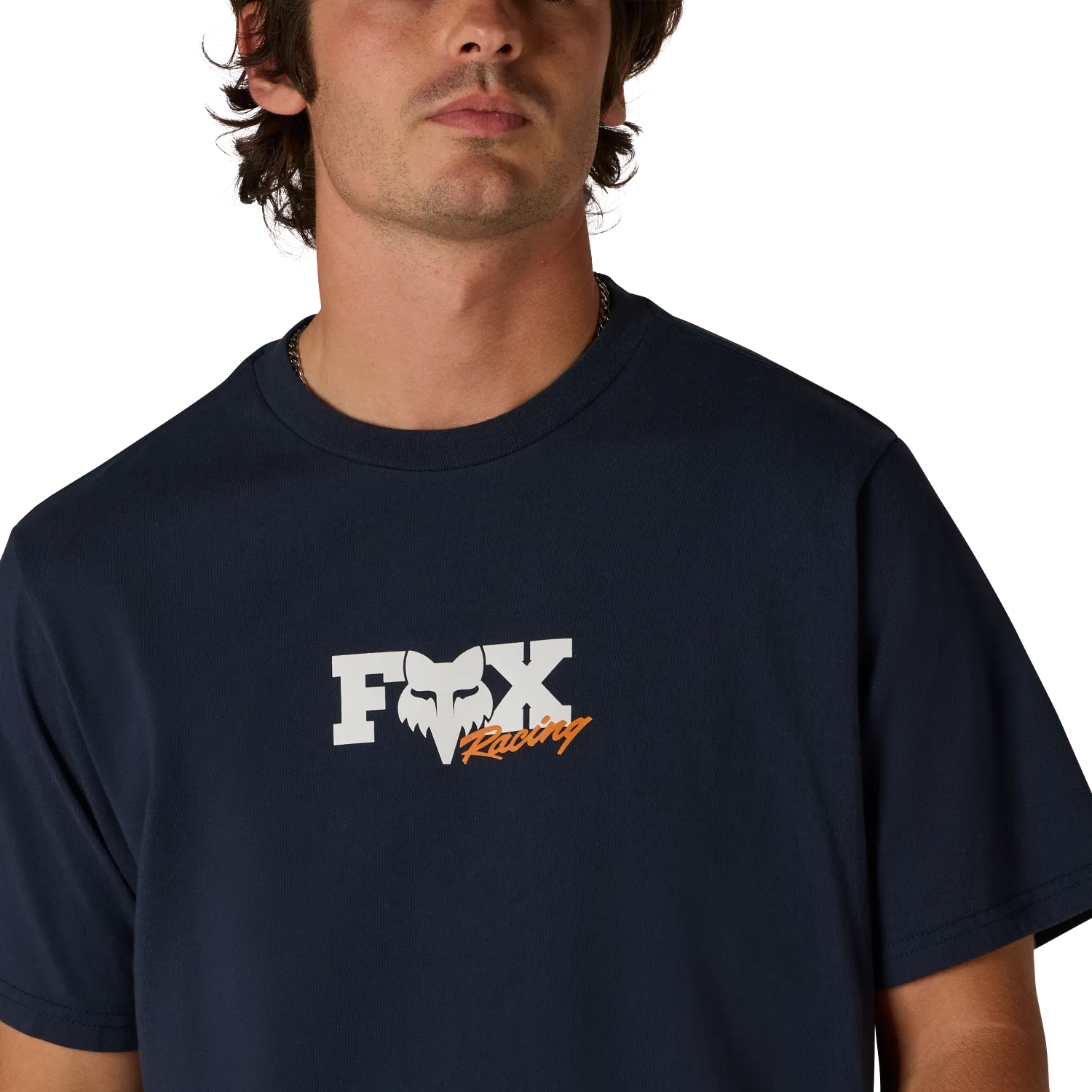 FOX CHECKER 195 ORYGINALNA koszulka z krótkim rękawem Midnight Blue - Image 6