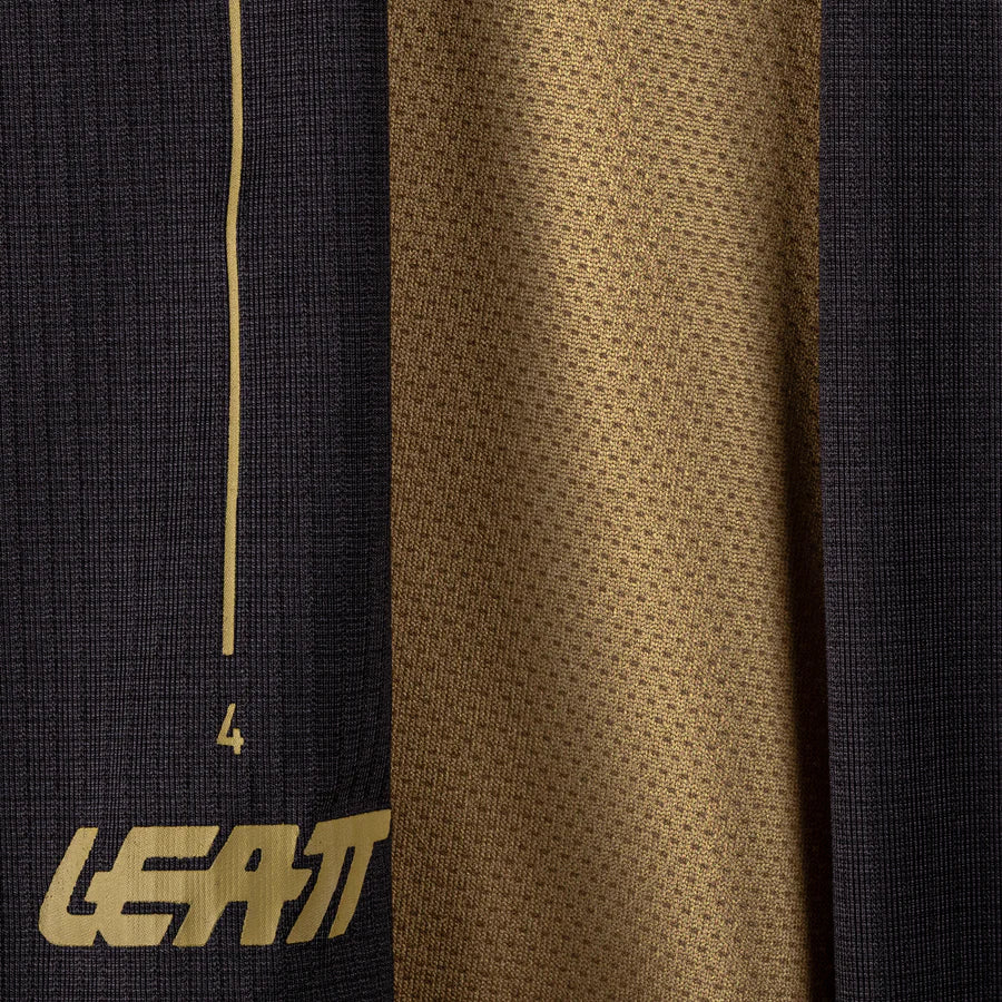 LEATT MTB GRAVITY 2.0 koszulka z długim rękawem brązowo-czarna - Image 3