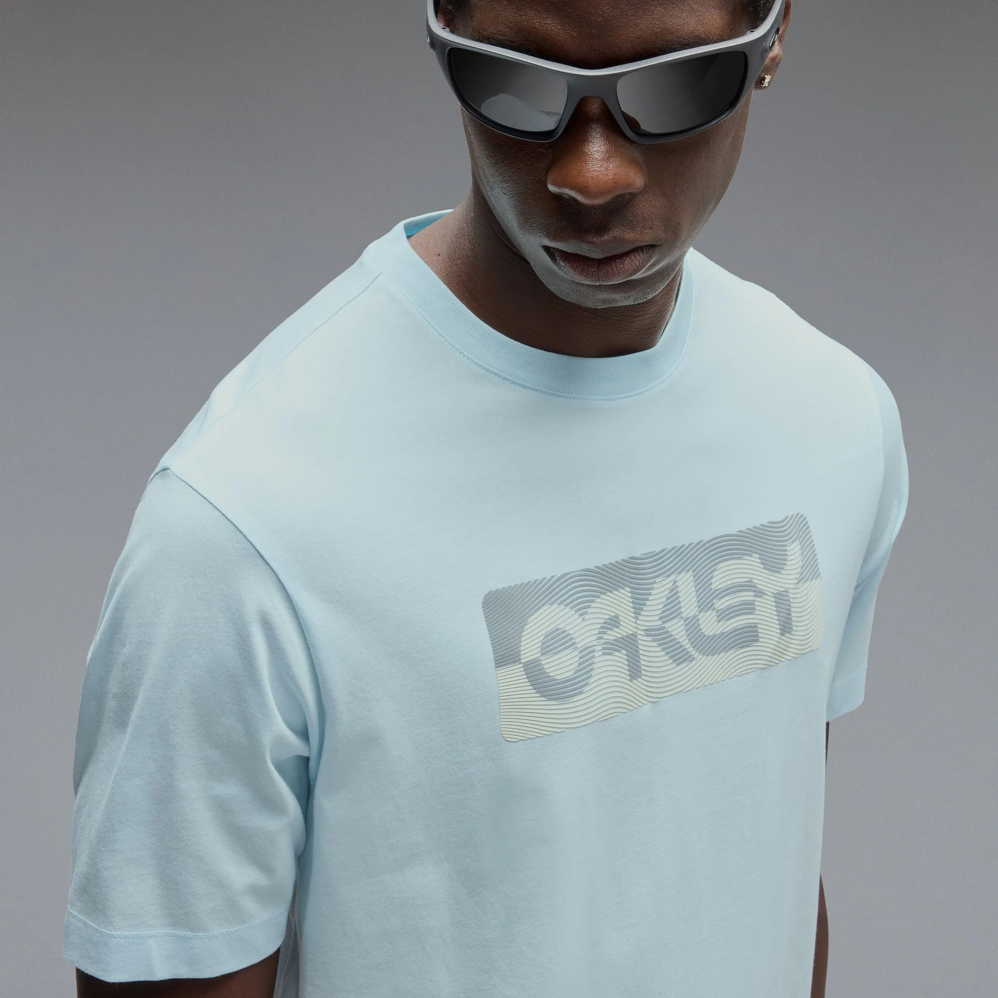 Koszulka OAKLEY DUALITY B1B Frost Blue - Image 4