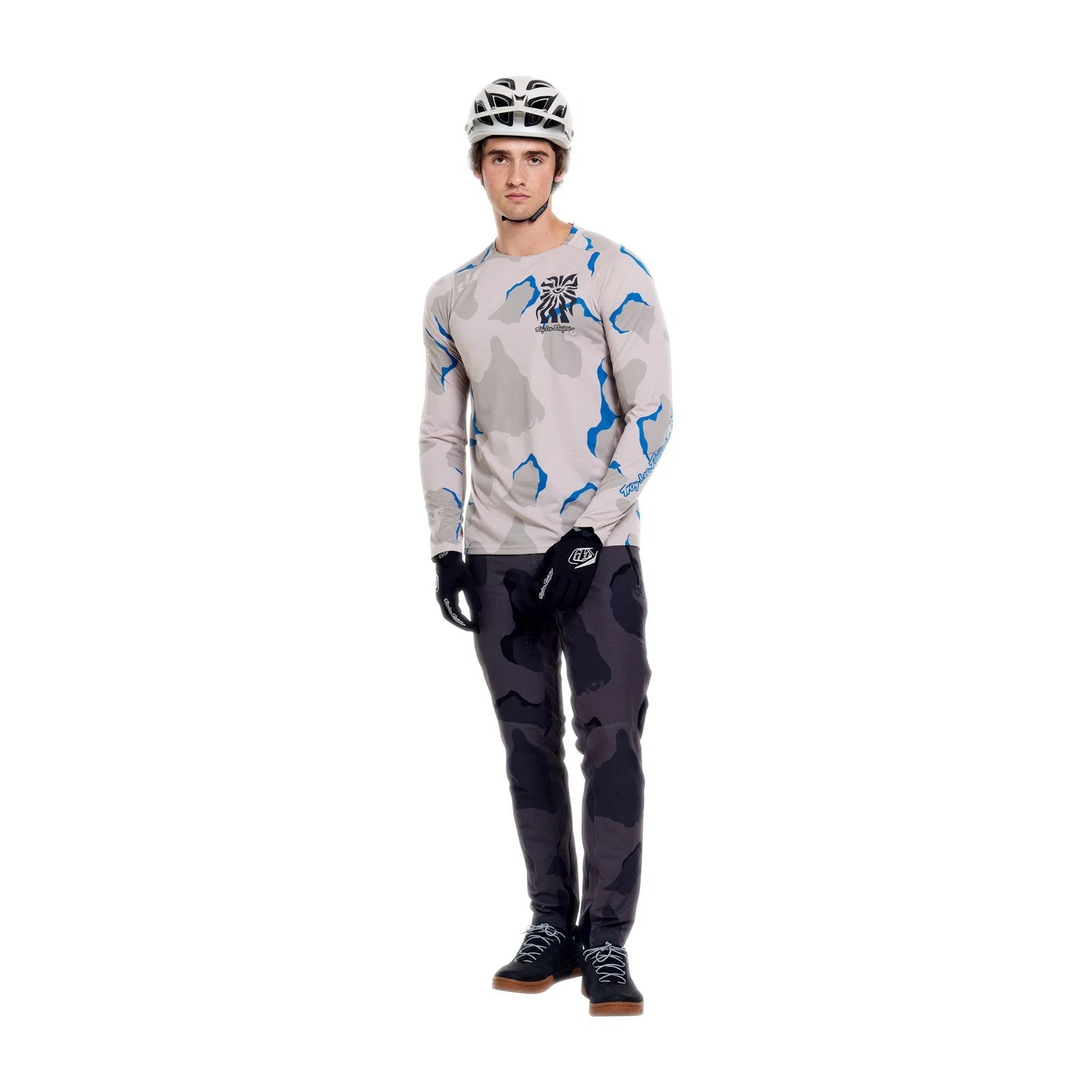 Koszulka pumeksowa z długim rękawem TROY LEE DESIGNS SKYLINE PRO FLOW CAMO - Image 3