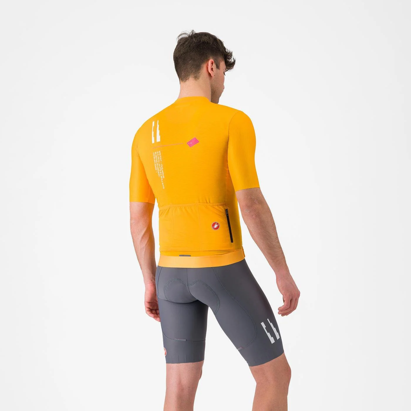 Koszulka termoaktywna CASTELLI ESPRESSO R--A/D Smoke Grey Bib Tight - Image 2