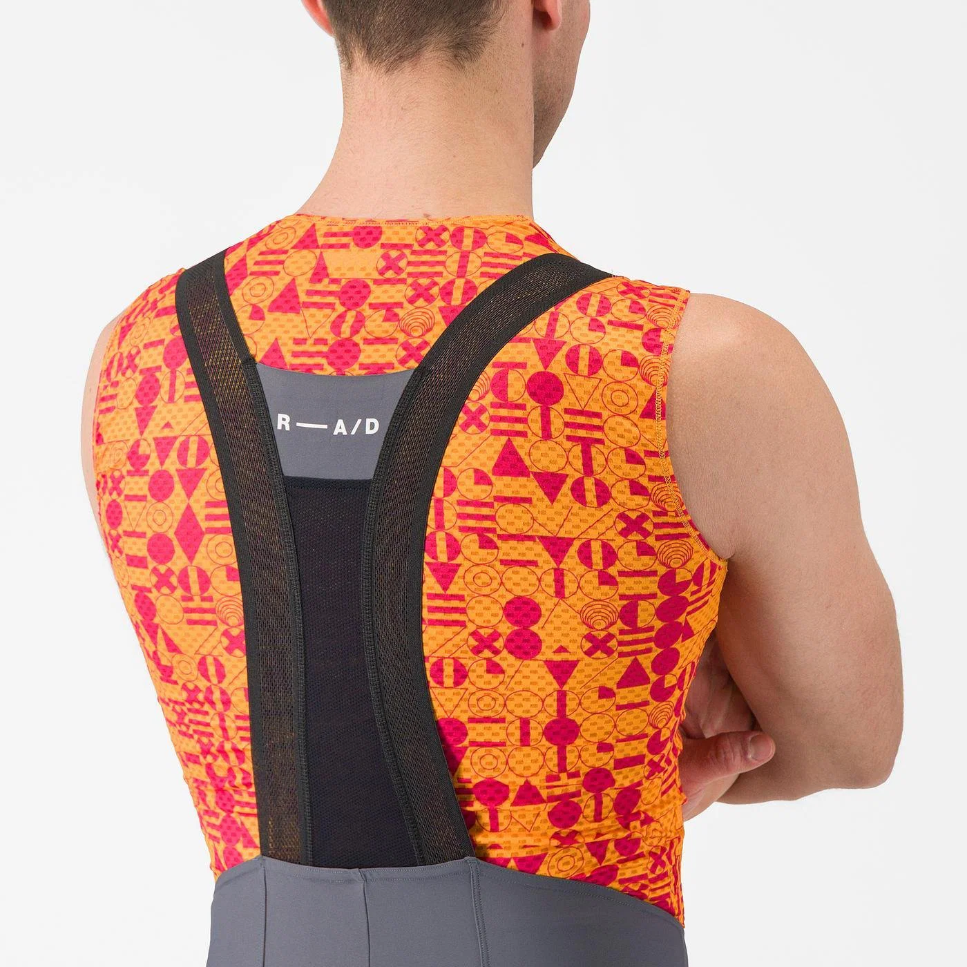 Koszulka termoaktywna CASTELLI ESPRESSO R--A/D Smoke Grey Bib Tight - Image 5