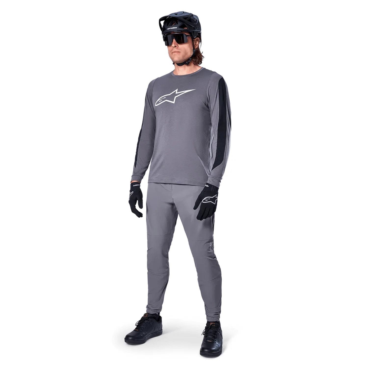 Koszulka z długim rękawem ALPINESTARS A-DURA DRI ASTAR ciemnoszara - Image 5