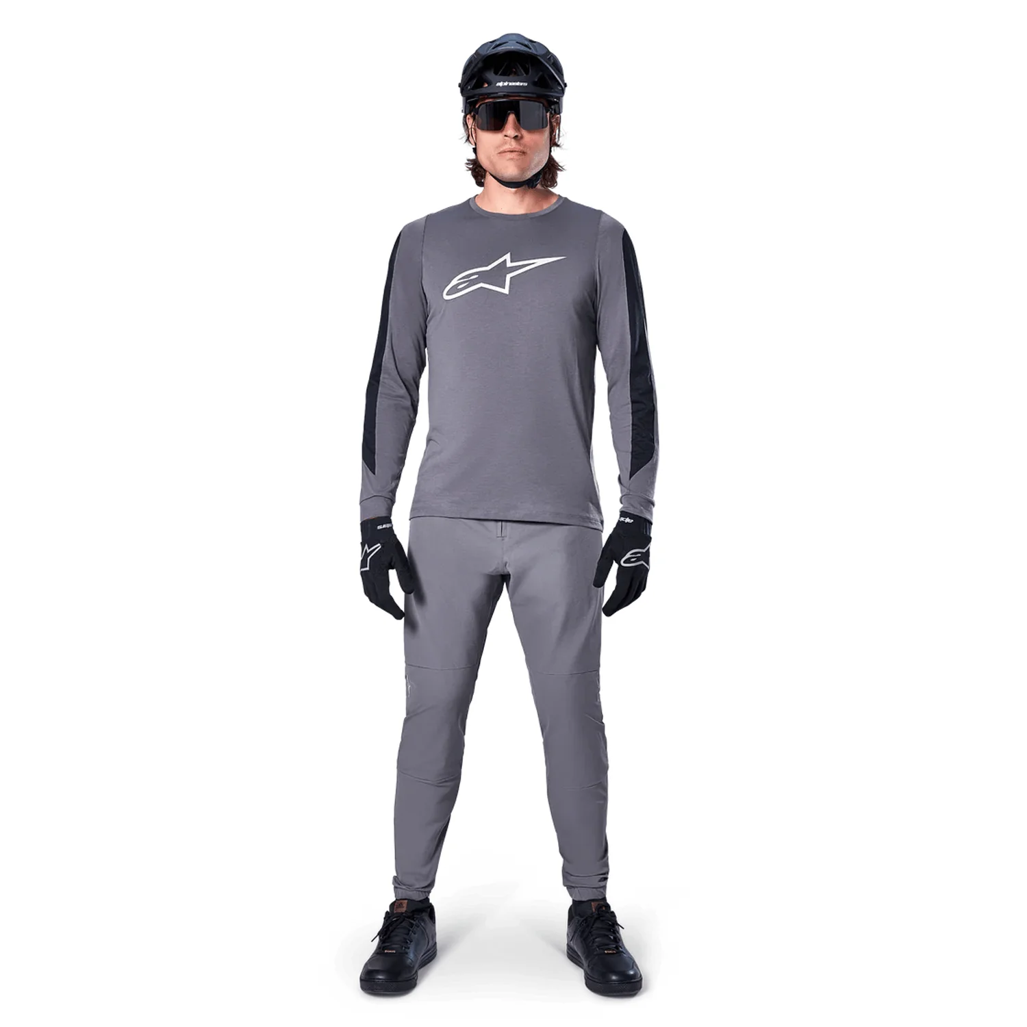 Koszulka z długim rękawem ALPINESTARS A-DURA DRI ASTAR ciemnoszara - Image 6