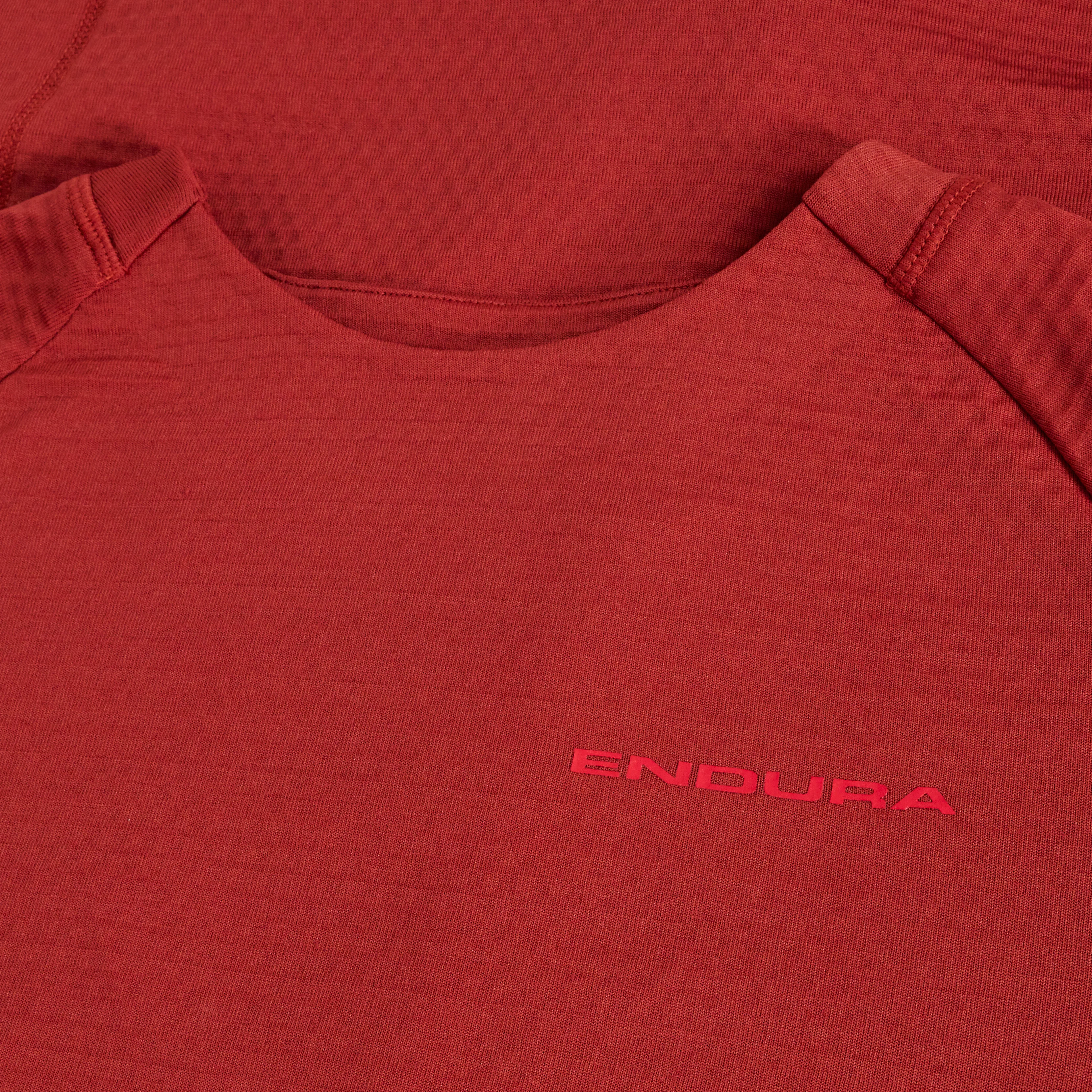 Koszulka z długim rękawem ENDURA SINGLETRACK FLEECE Brick - Image 3