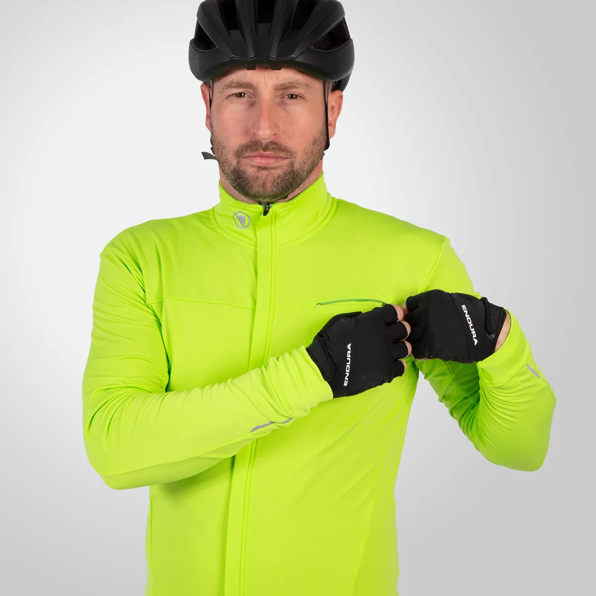 Koszulka z długim rękawem ENDURA XTRACT ROUBAIX żółta - Image 4
