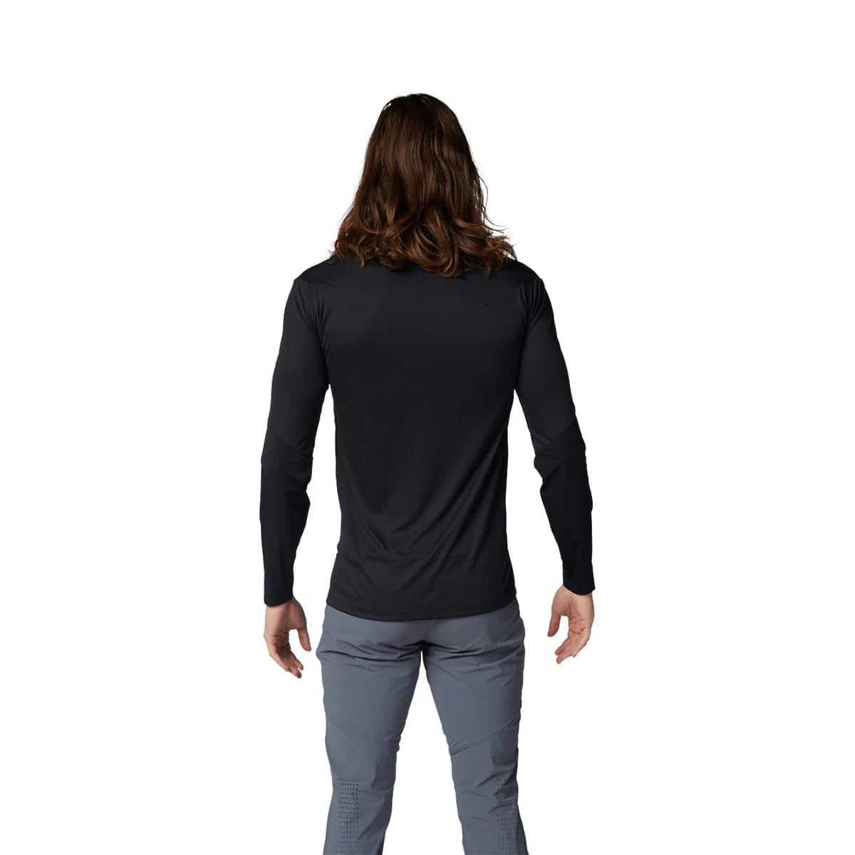 Koszulka z długim rękawem FOX FLEXAIR PRO czarna - Image 4