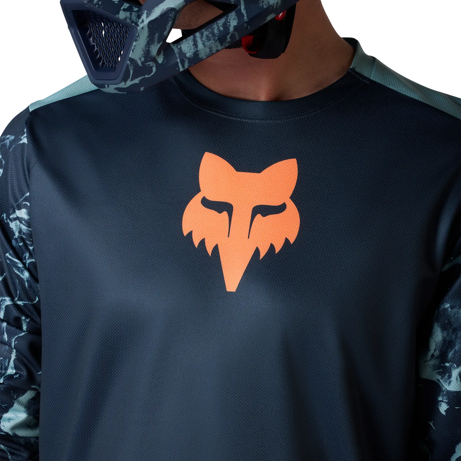 Koszulka z długim rękawem FOX RANGER IMAGE PRINT Arctic Blue - Image 5