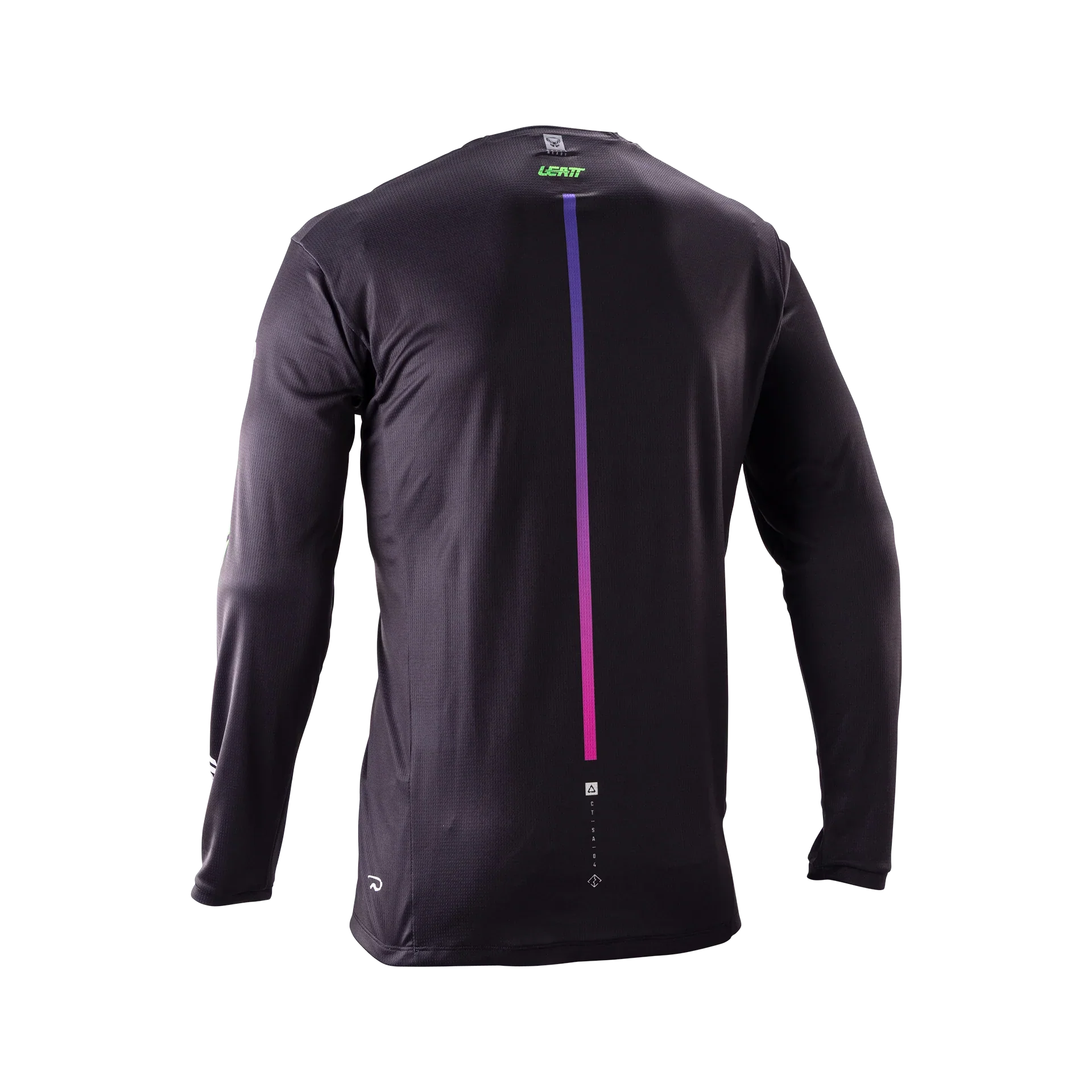 LEATT MTB GRAVITY 4.0 Koszulka z długim rękawem czarny/fioletowy - Image 2