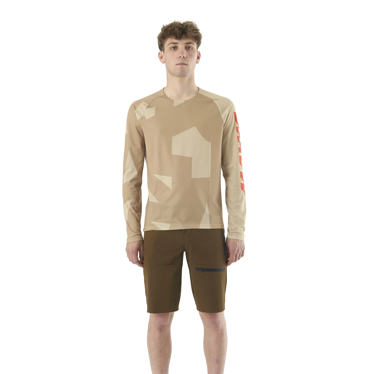 Koszulka z długim rękawem MAVIC DEEMAX ENDURO Camo Beige - Image 3