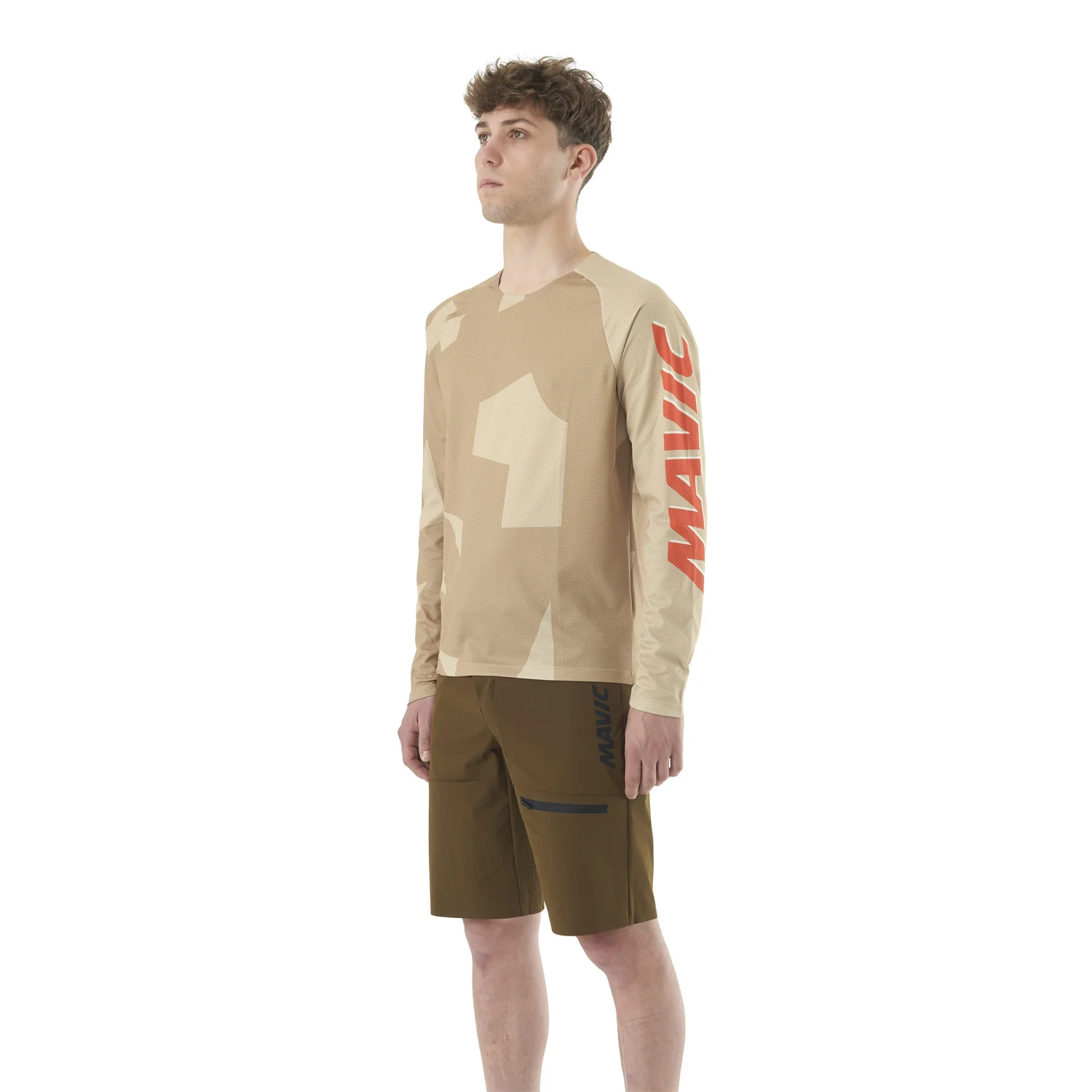 Koszulka z długim rękawem MAVIC DEEMAX ENDURO Camo Beige - Image 4