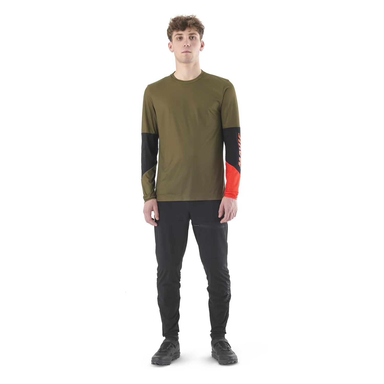 Koszulka z długim rękawem MAVIC DEEMAX ENDURO PRO Khaki - Image 3
