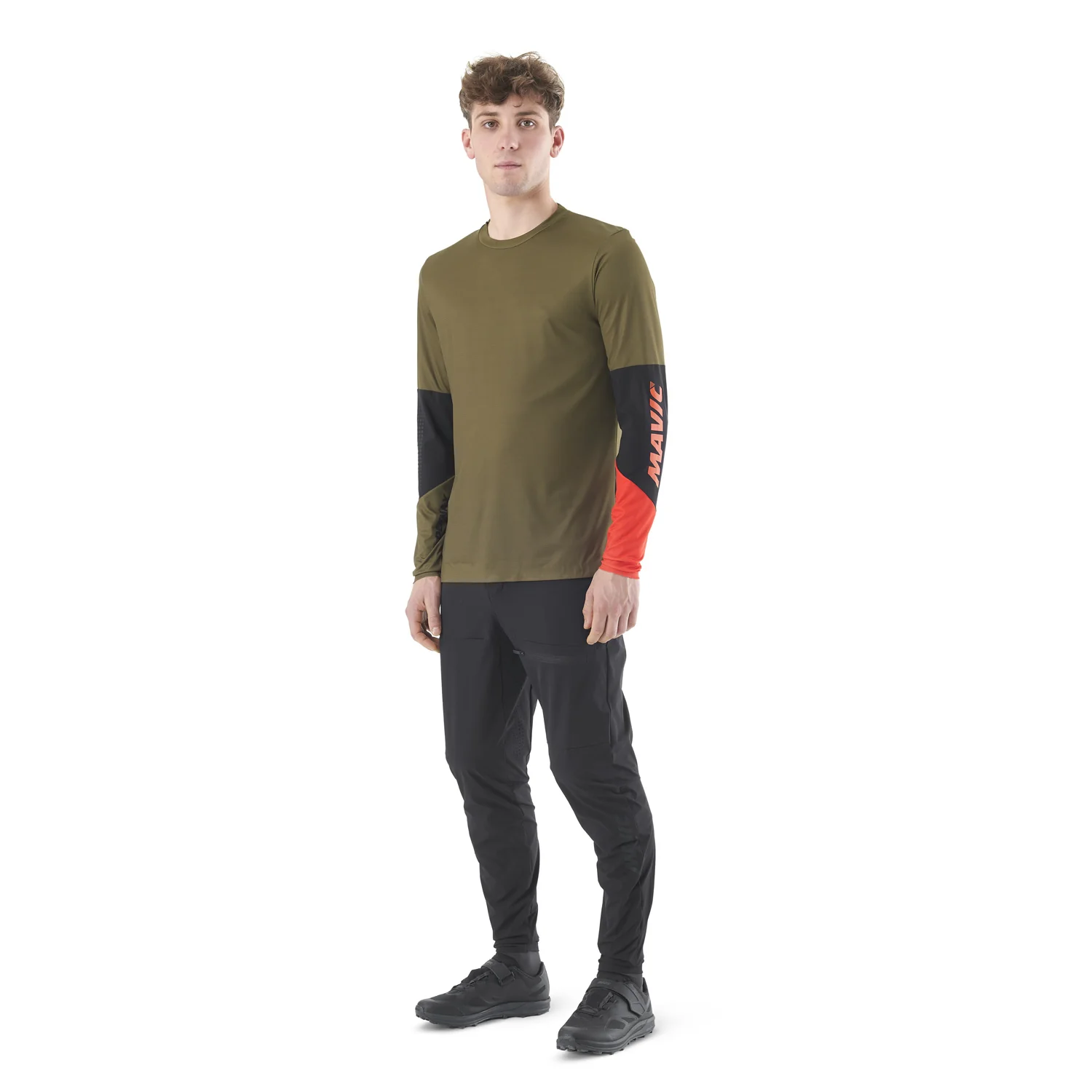 Koszulka z długim rękawem MAVIC DEEMAX ENDURO PRO Khaki - Image 4