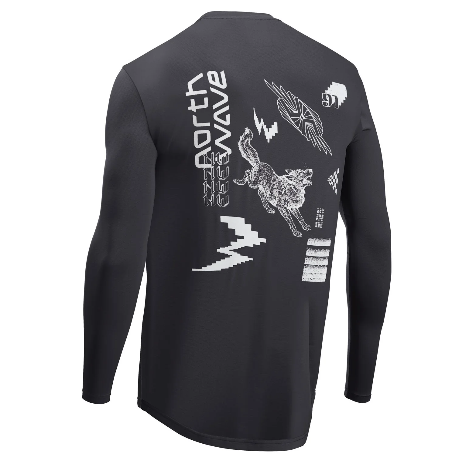 Koszulka z długim rękawem NORTHWAVE XTRAIL czarna - Image 2