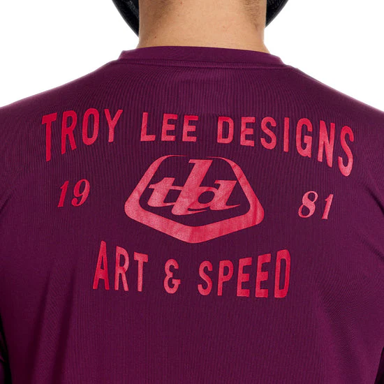 Koszulka z długim rękawem TROY LEE DESIGNS RUCKUS RIDE LOCKDOWN Sangria - Image 12