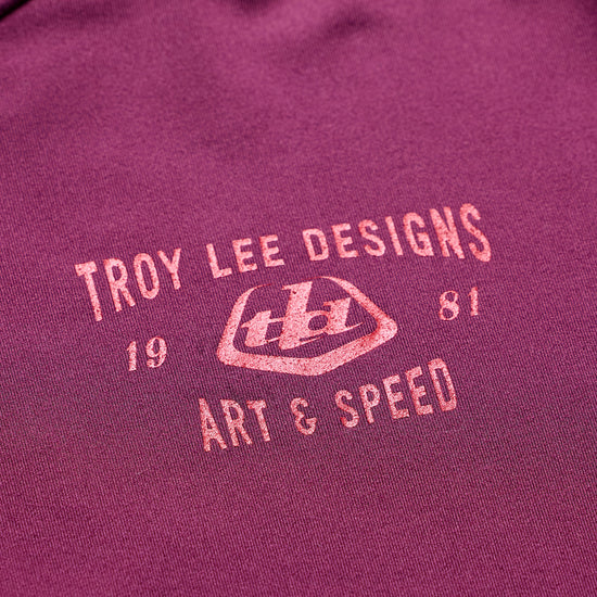 Koszulka z długim rękawem TROY LEE DESIGNS RUCKUS RIDE LOCKDOWN Sangria - Image 3