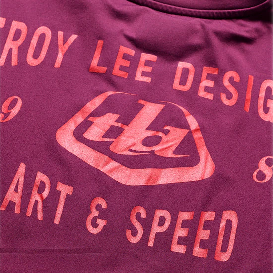 Koszulka z długim rękawem TROY LEE DESIGNS RUCKUS RIDE LOCKDOWN Sangria - Image 8