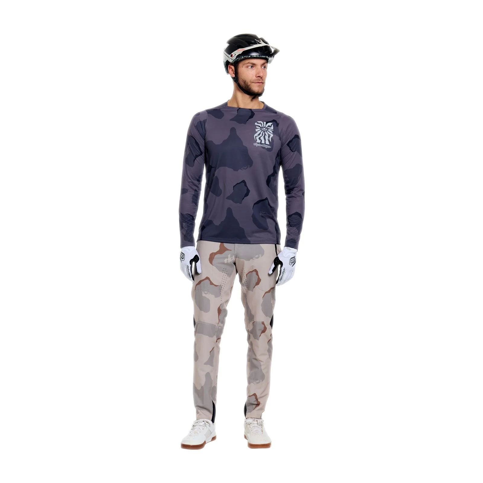 Koszulka z długim rękawem TROY LEE DESIGNS SKYLINE PRO FLOW CAMO Carbon - Image 3