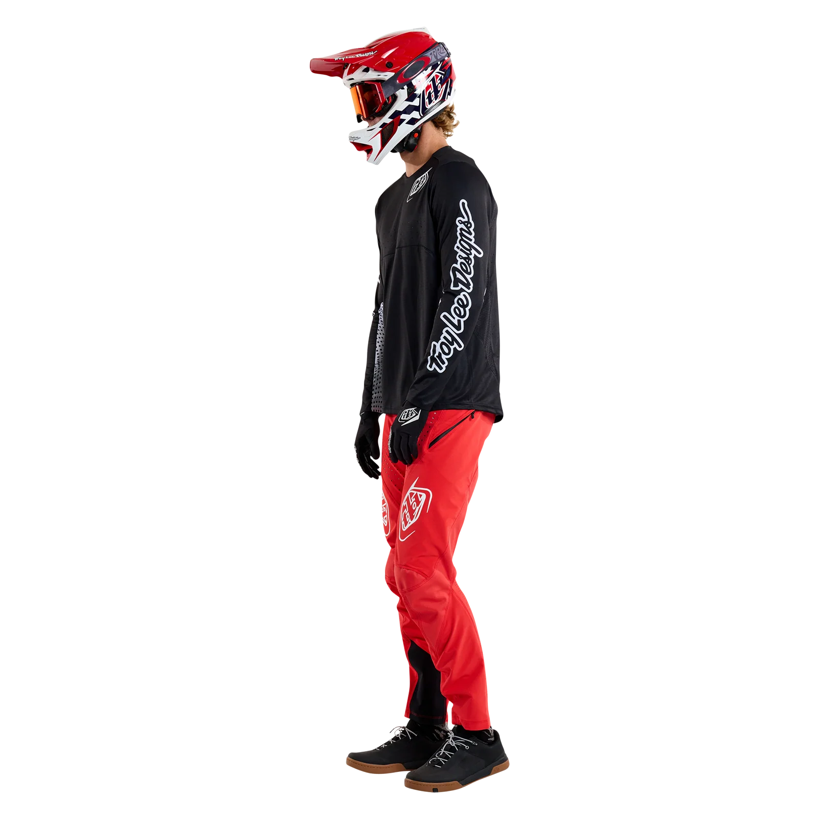 Koszulka z długim rękawem TROY LEE DESIGNS SPRINT czarna - Image 10