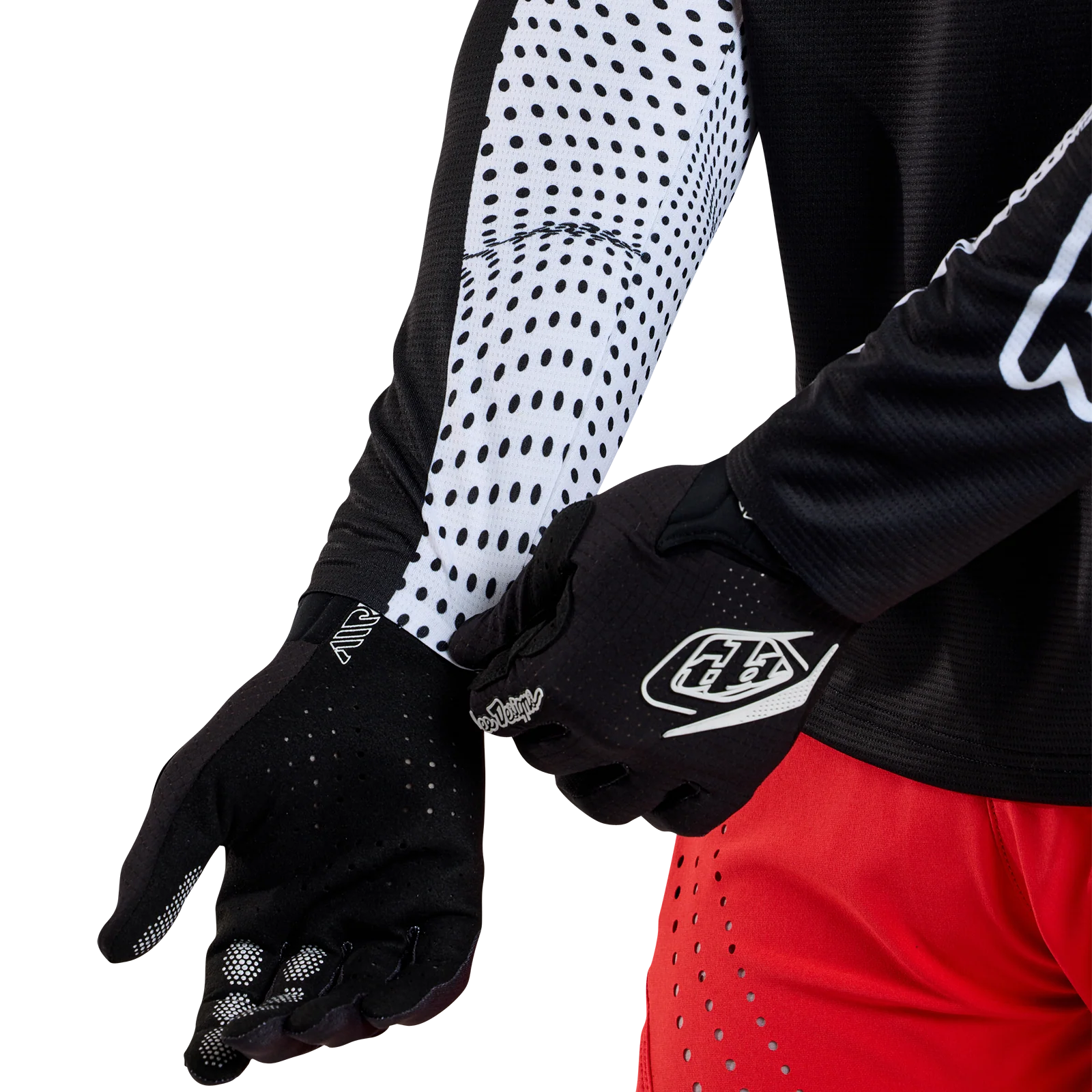 Koszulka z długim rękawem TROY LEE DESIGNS SPRINT czarna - Image 5