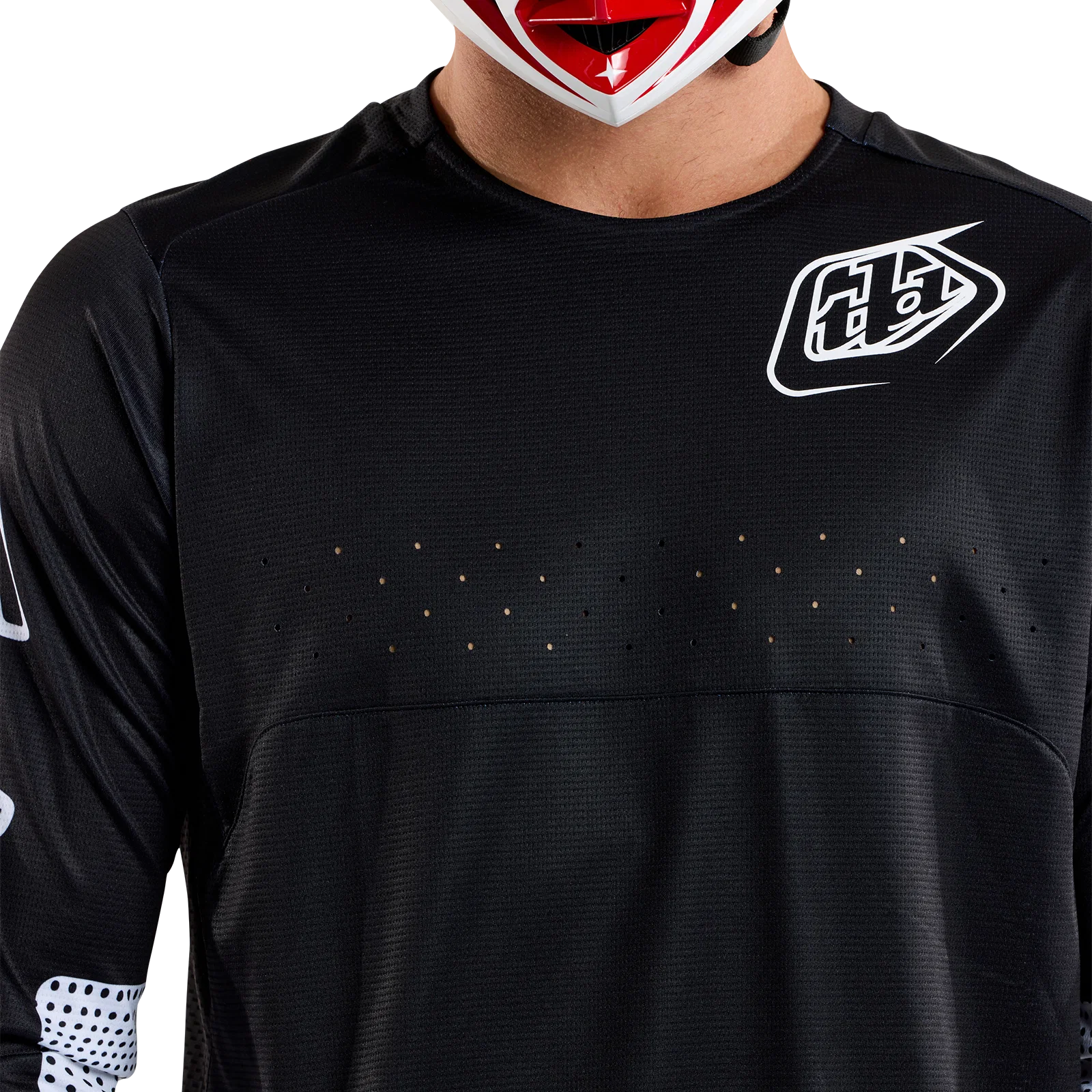 Koszulka z długim rękawem TROY LEE DESIGNS SPRINT czarna - Image 7
