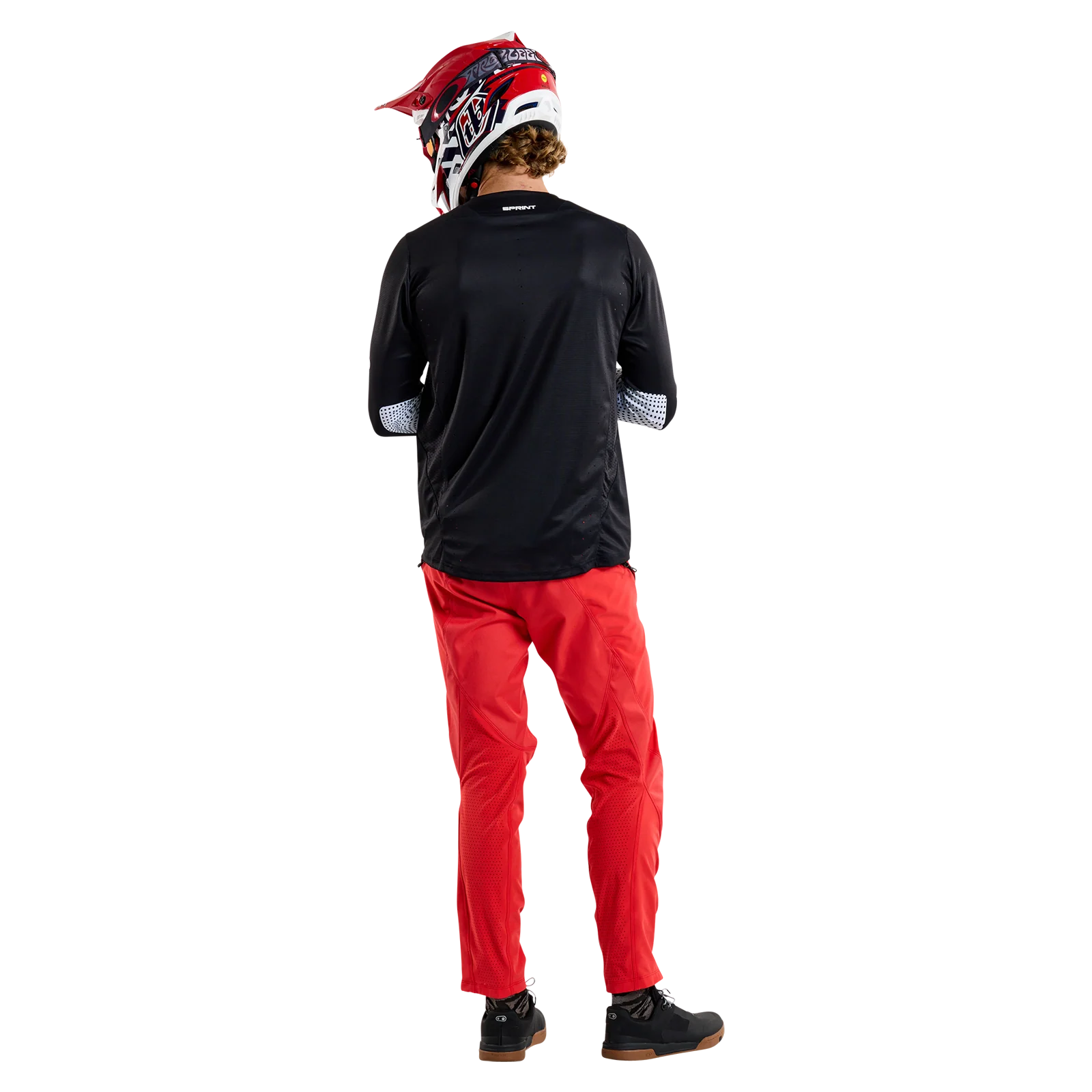 Koszulka z długim rękawem TROY LEE DESIGNS SPRINT czarna - Image 9