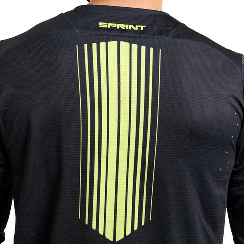 Koszulka z długim rękawem TROY LEE DESIGNS SPRINT czarny/żółty - Image 16