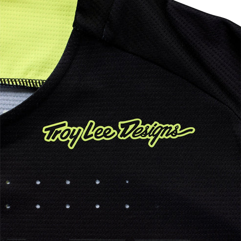 Koszulka z długim rękawem TROY LEE DESIGNS SPRINT czarny/żółty - Image 5