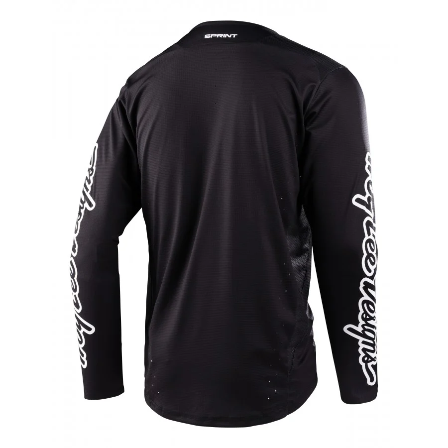 Koszulka z długim rękawem TROY LEE DESIGNS SPRINT ICON czarna - Image 2
