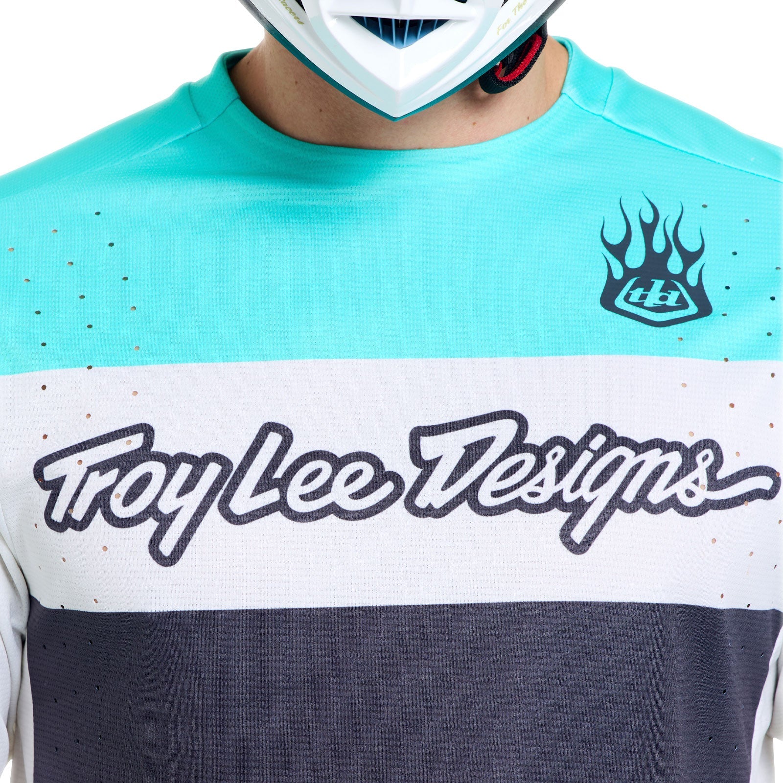 Koszulka z długim rękawem TROY LEE DESIGNS SPRINT PRO YO MOTO czarny/niebieski - Image 10