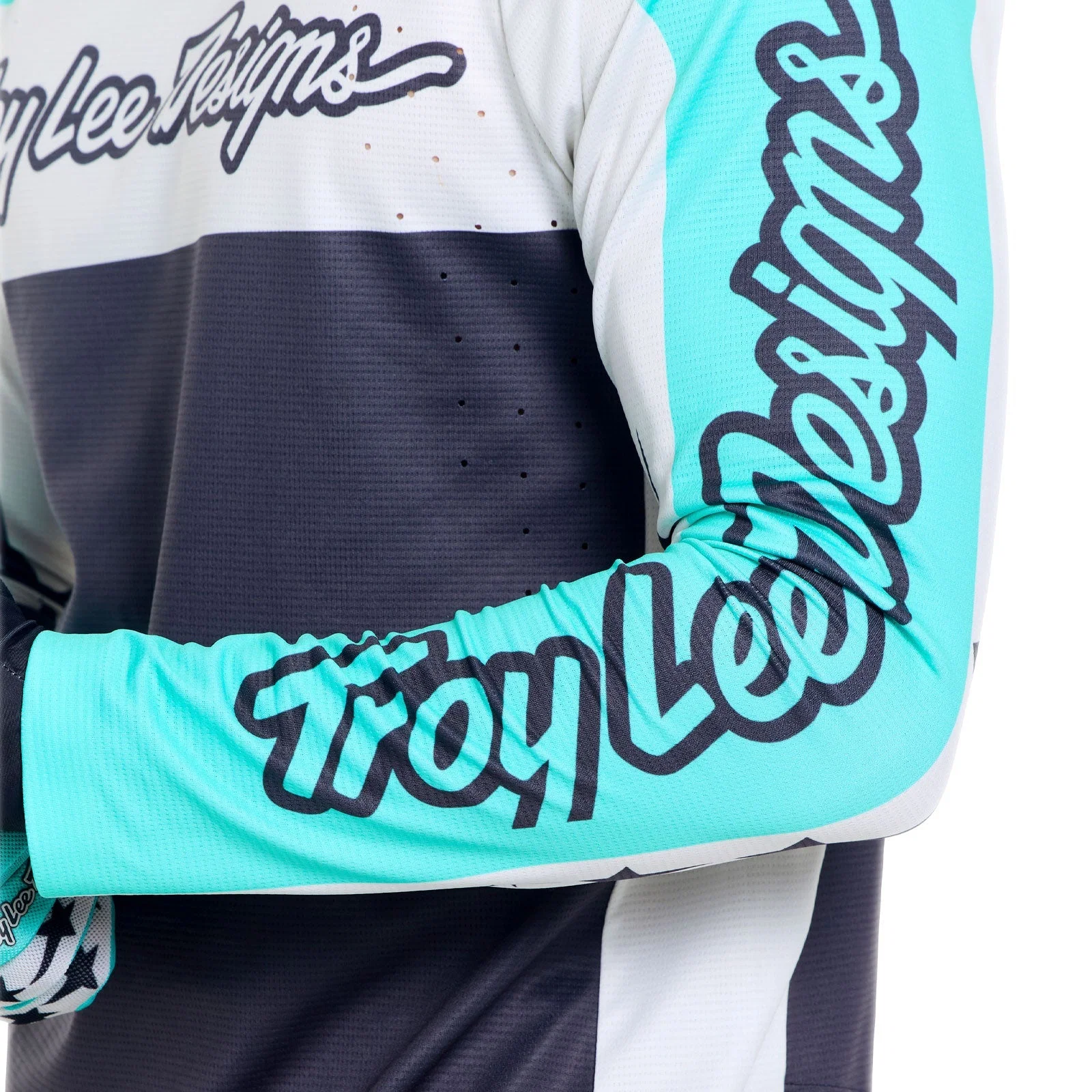 Koszulka z długim rękawem TROY LEE DESIGNS SPRINT PRO YO MOTO czarny/niebieski - Image 11