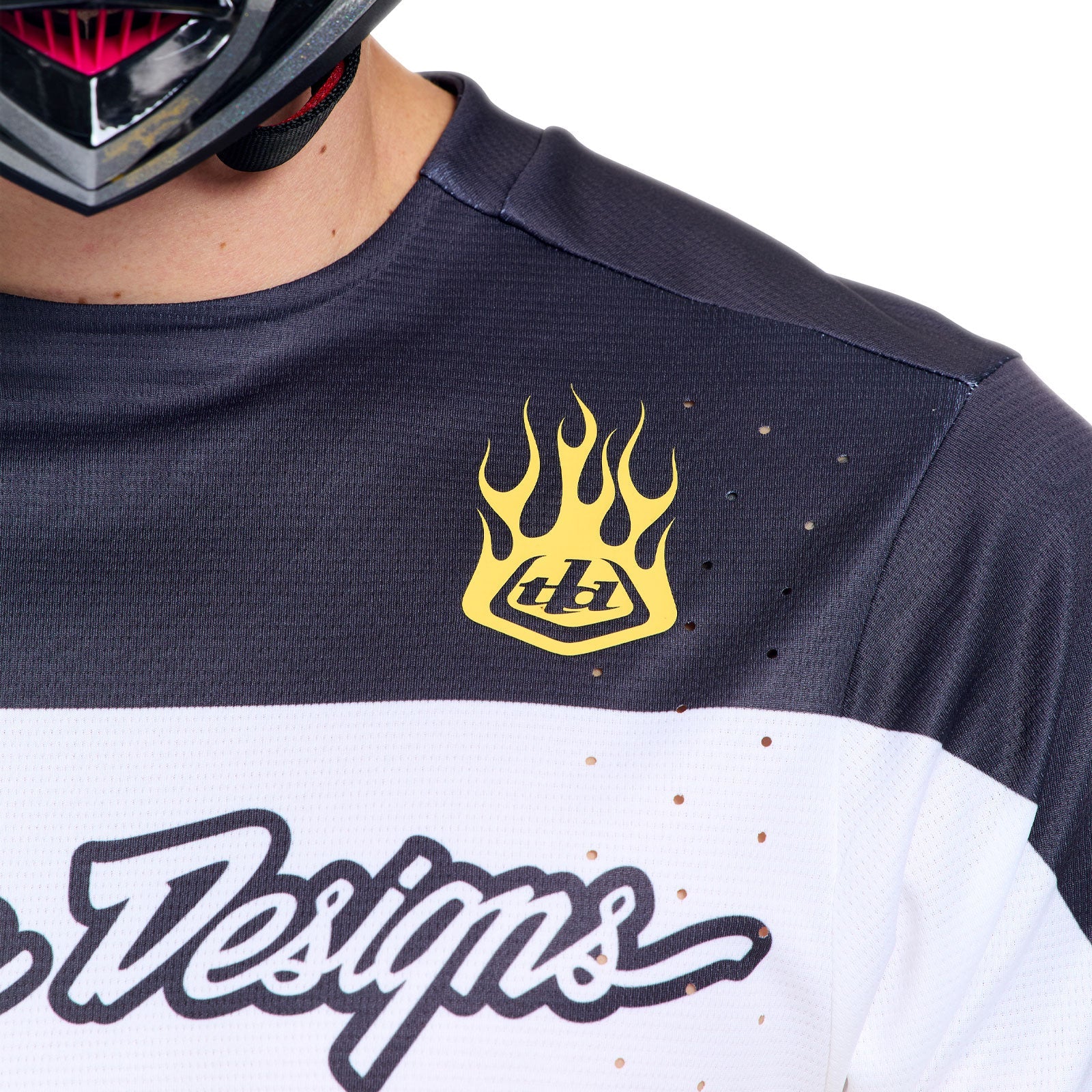 Koszulka z długim rękawem TROY LEE DESIGNS SPRINT PRO YO MOTO czarny/żółty - Image 6