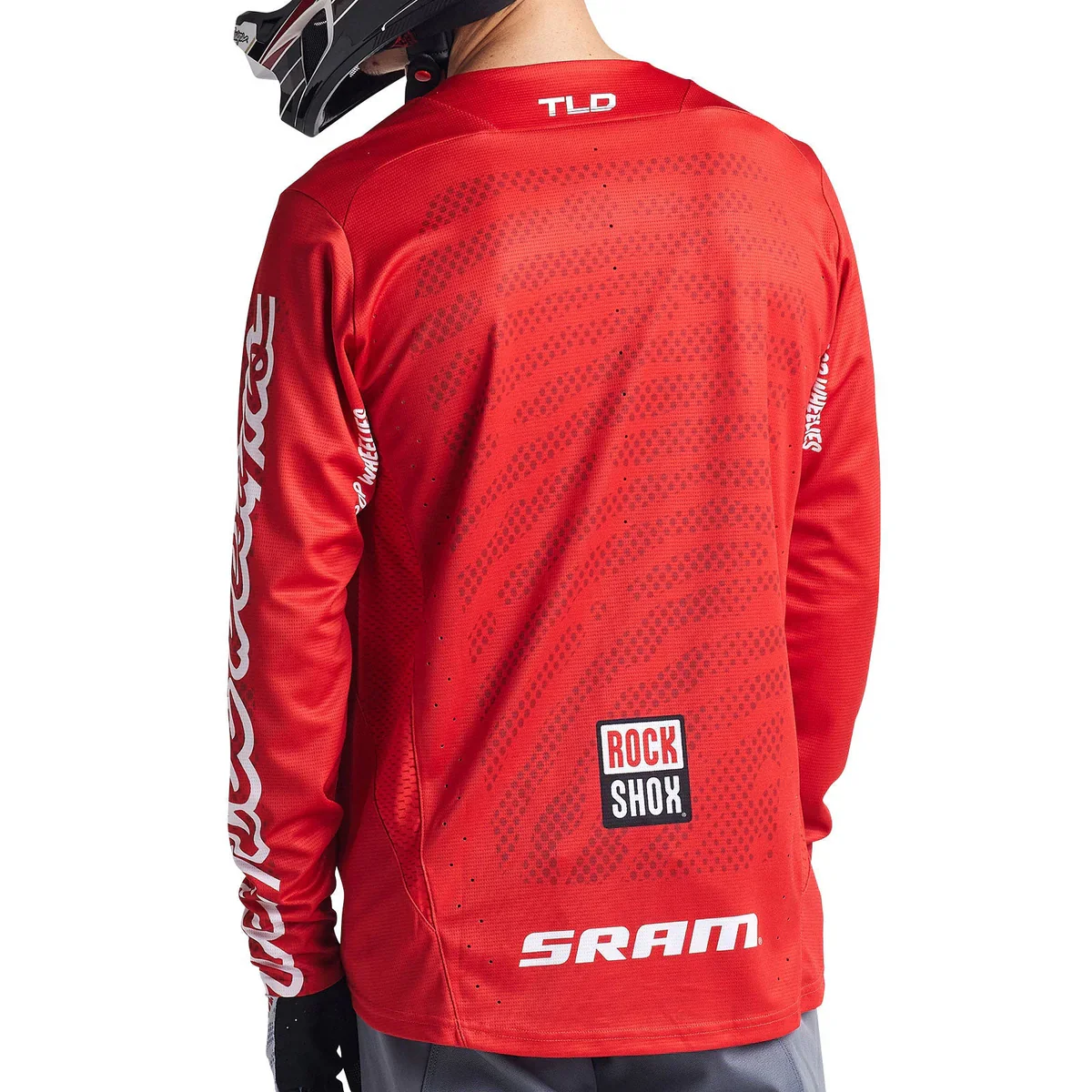 Koszulka z długim rękawem TROY LEE DESIGNS SPRINT SRAM czerwona - Image 5