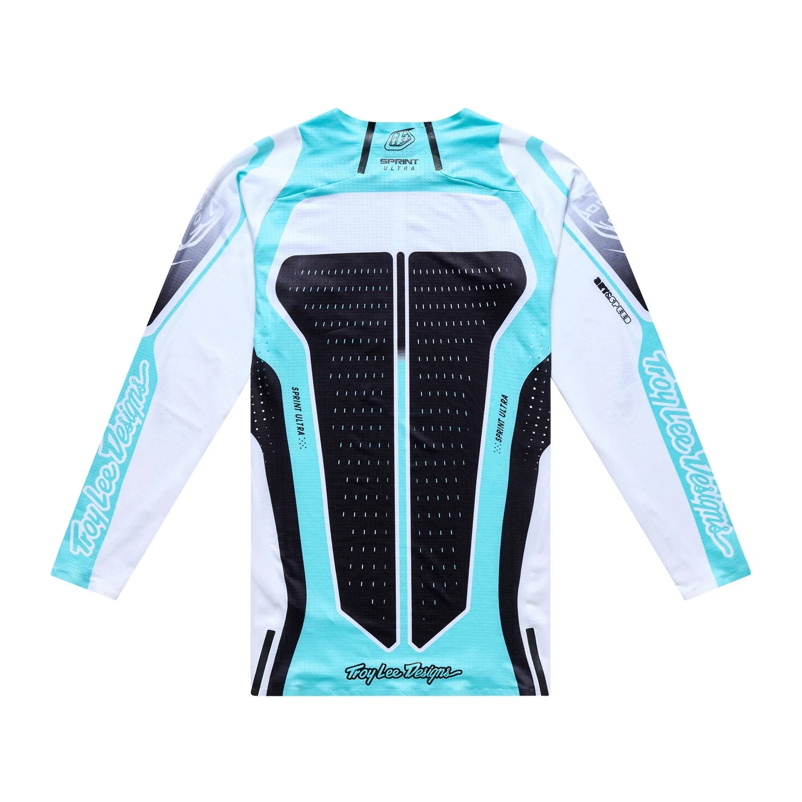 Koszulka z długim rękawem TROY LEE DESIGNS SPRINT ULTRA PROTON biały/niebieski - Image 2