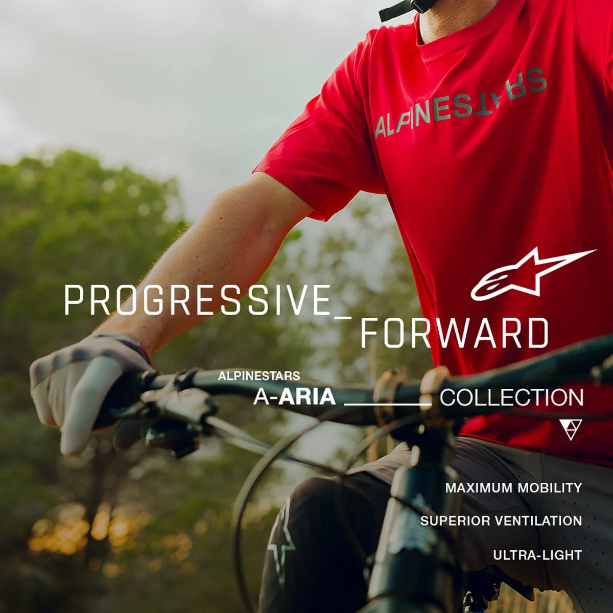 Koszulka z krótkim rękawem ALPINESTARS A-ARIA SWITCH fluorescencyjna czerwień - Image 3