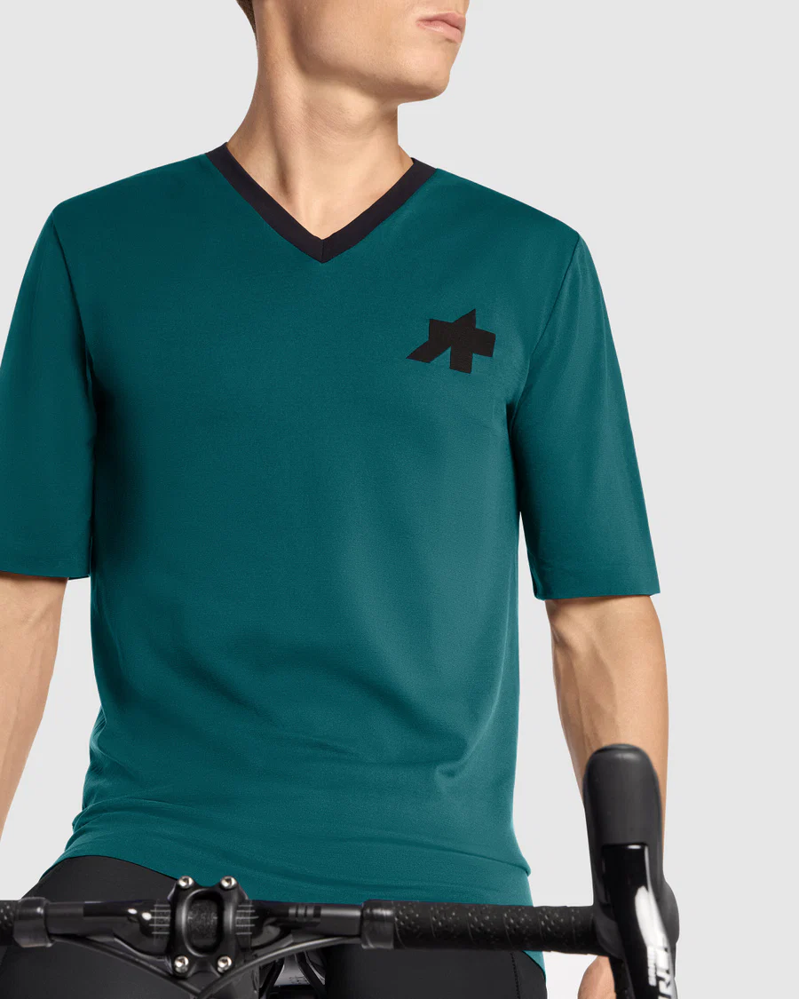 Koszulka z krótkim rękawem ASSOS TACTICA TECH T5 Green - Image 8