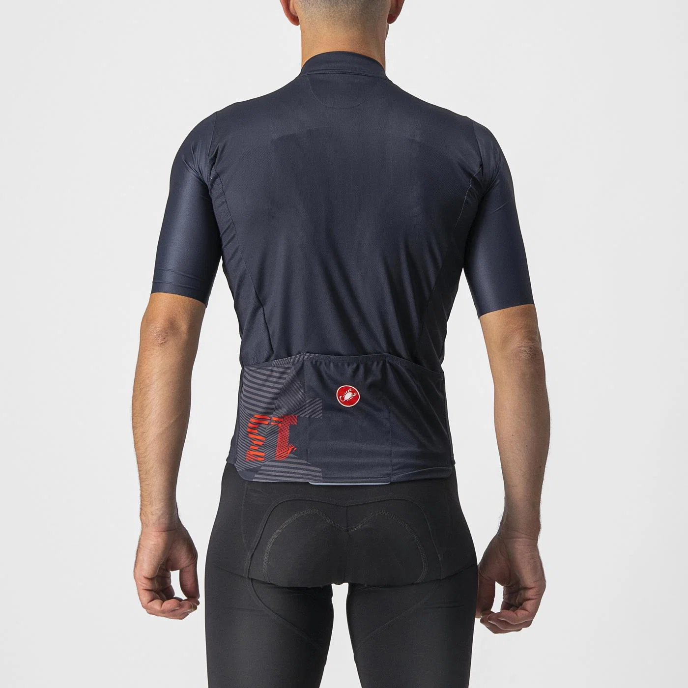 Koszulka z krótkim rękawem CASTELLI 13 SCREEN Blue/Red - Image 2
