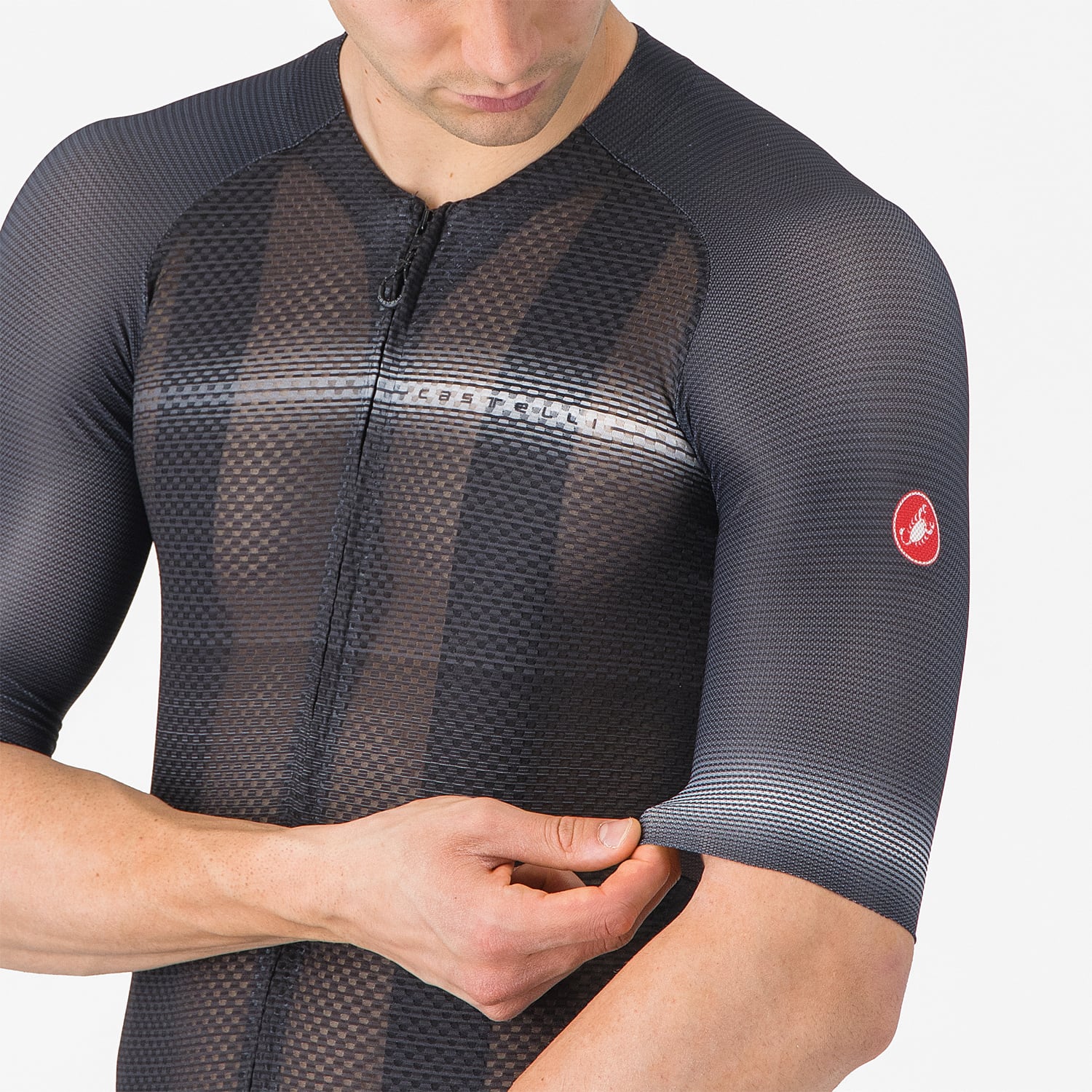Koszulka z krótkim rękawem CASTELLI CLIMBER'S A/C czarna - Image 6